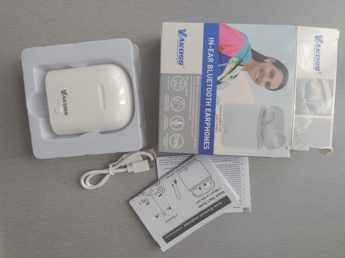 Vakoss nowe sluchawki bezprzewodowe bluetooth oryginalne opakowanie