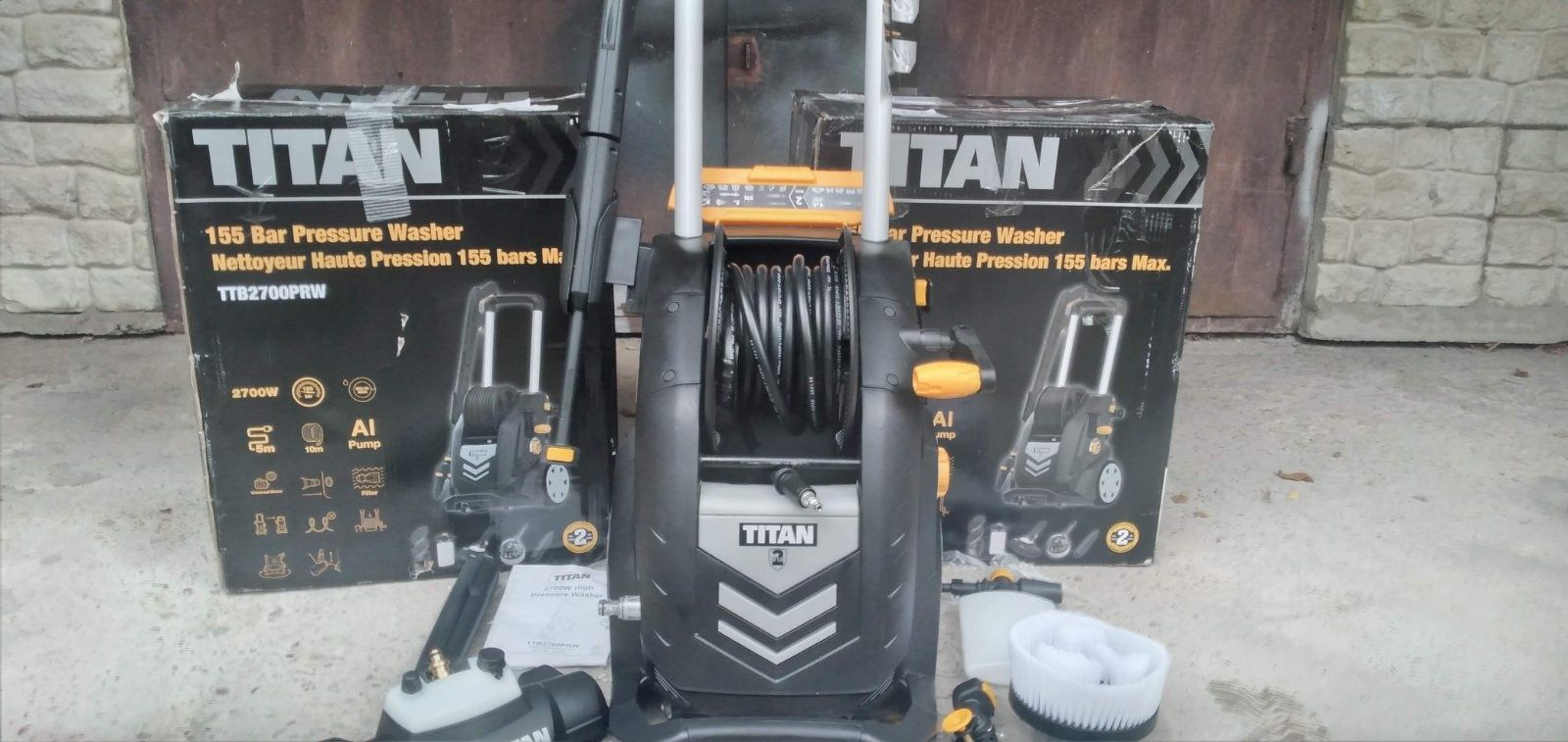 Мойка KARCHER 2700 ватт высокого давления, мийка високого тиску з Англ