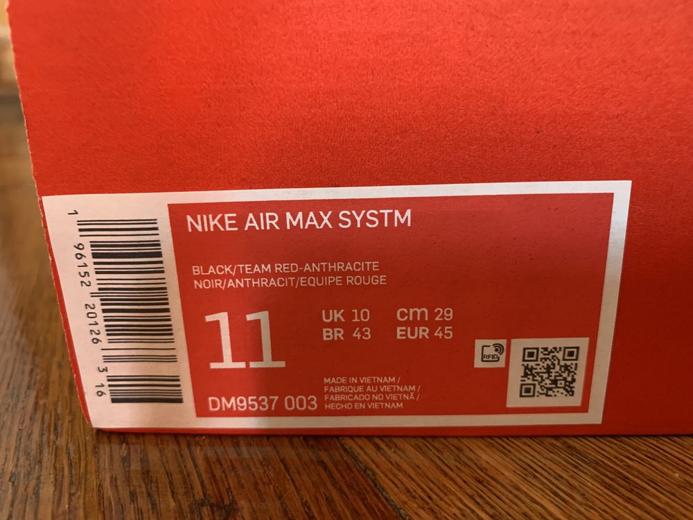 Nike AIR MAX Systm Czarne