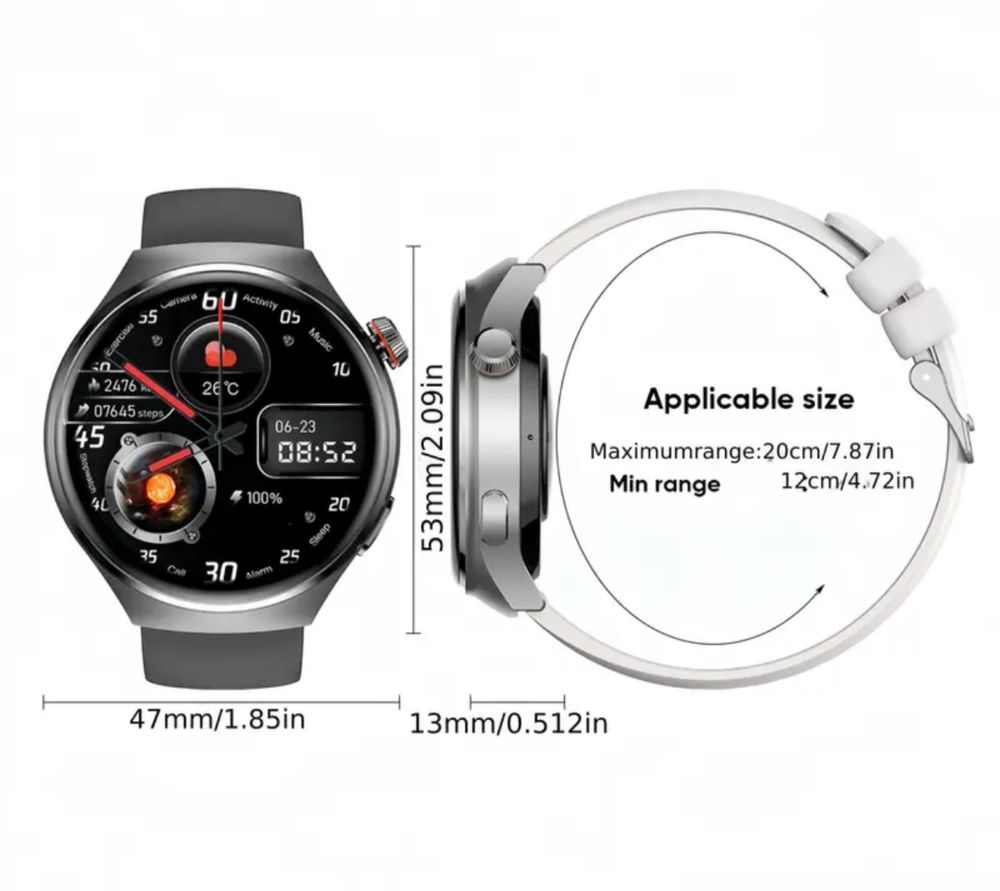 Чоловічий смарт годинник Smart Watch
