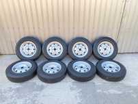 Диски R13, 4*100+резина 165R13C. На легковые прицепы.  Новое