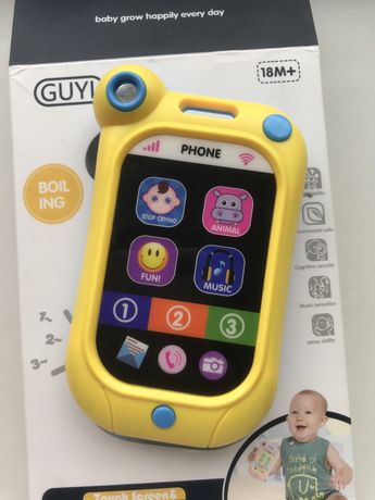 Дитячий іграшковий телефон Guyi