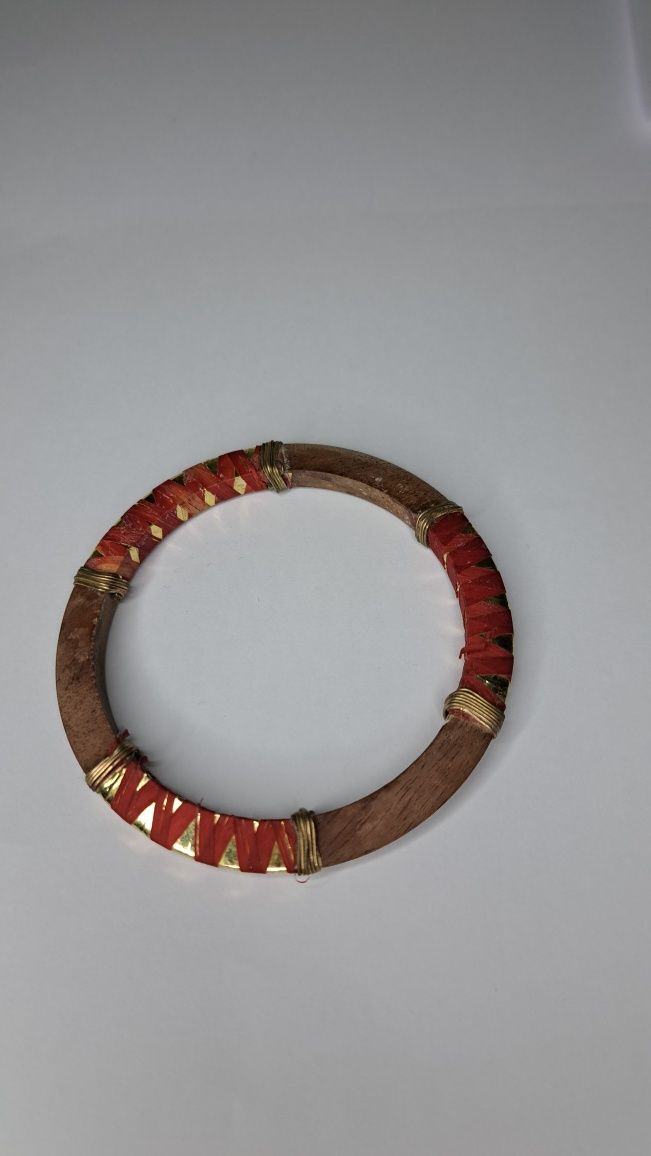 Pulseira Marroquina em Madeira
