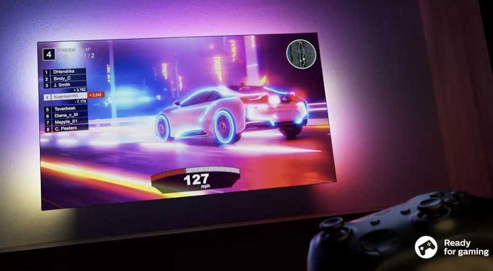 Telewizor Philips 85PML9019/12 MINILED 4K 144Hz Titan OS, Ambilight 3