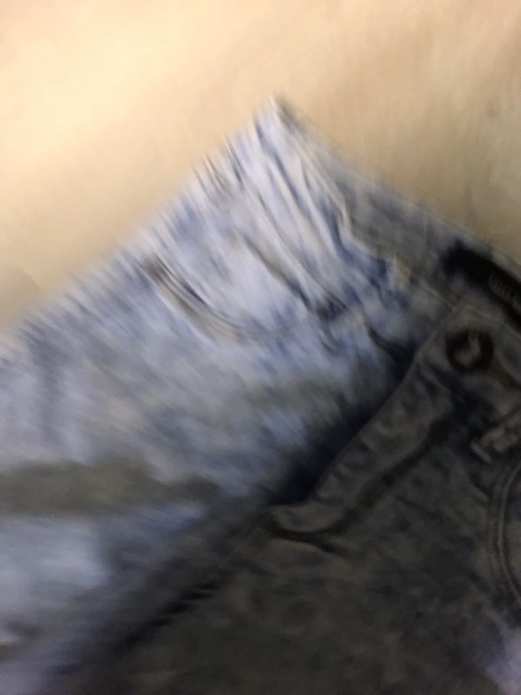 Jeansy 34 marmurki Telly Welly rurki