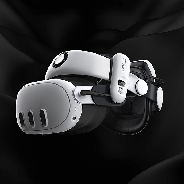 Pasek odciążający BoboVR S3 Pro do gogli VR Meta Quest 3 + bateria zew