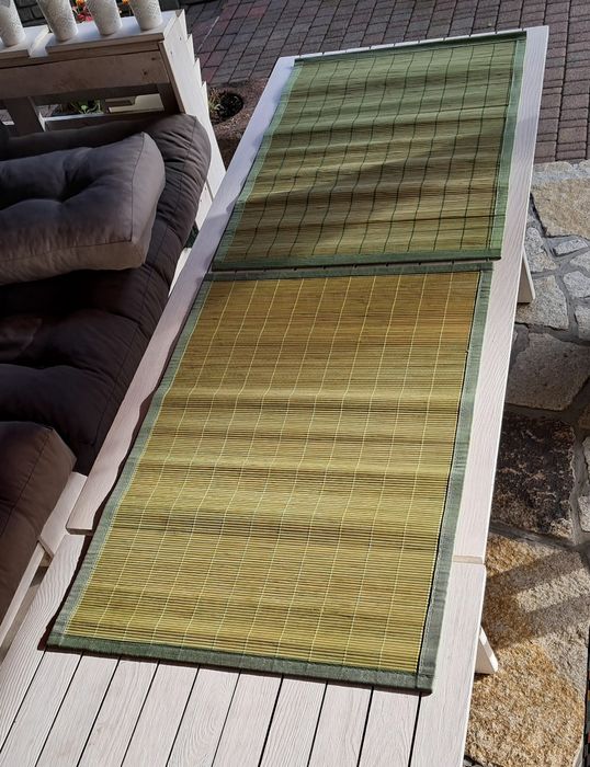 Bambusowe maty podkładki antypoślizgowe a może dywaniki