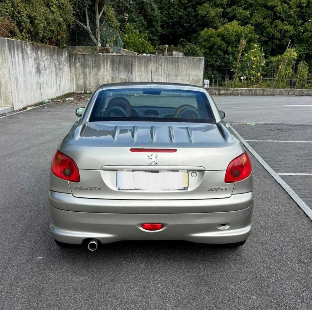 Peugeot 206 CC de 2003 Edição Especial Roland Garros