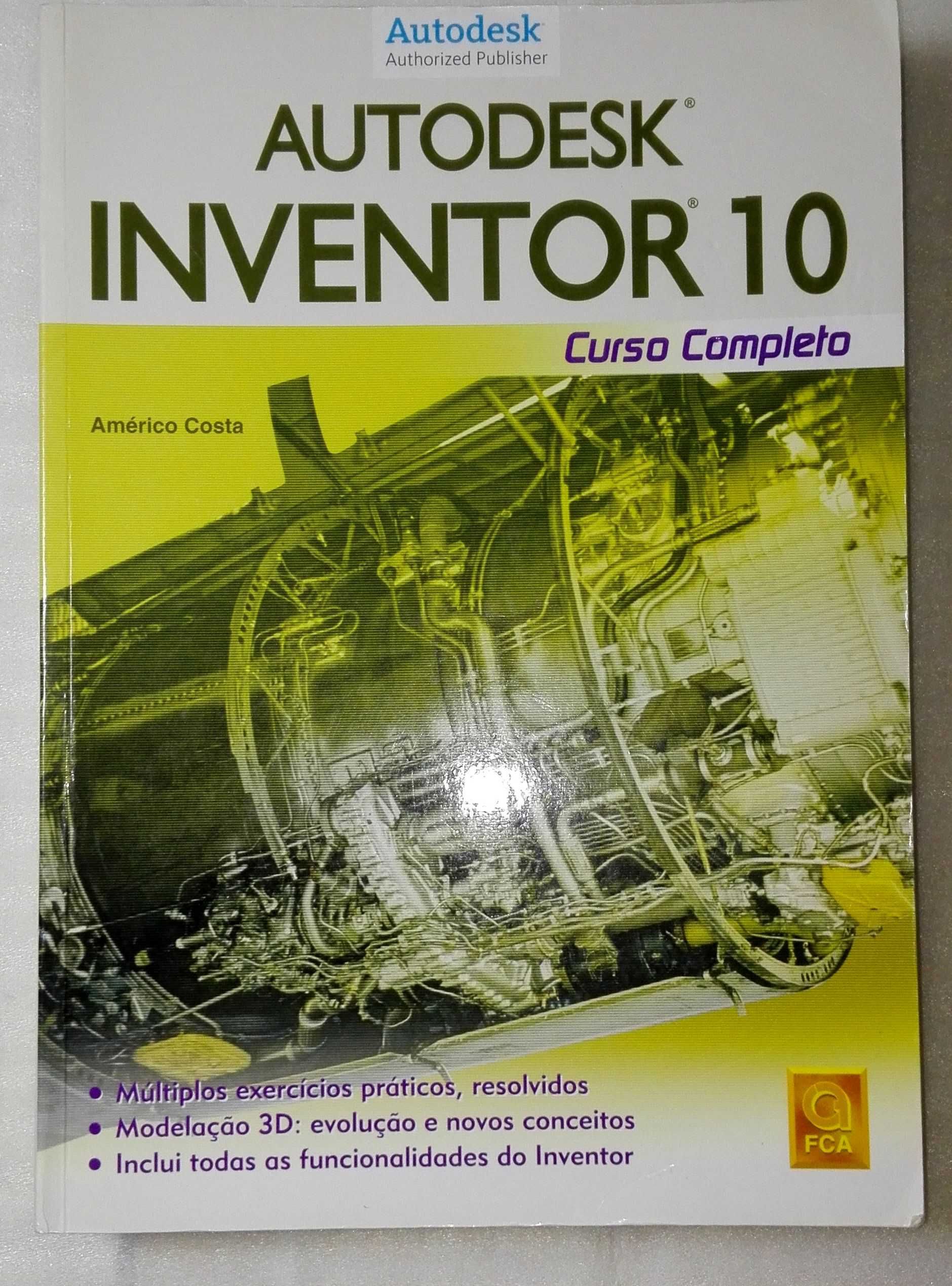 Livro Autodesk Inventor 10 - Curso Completo