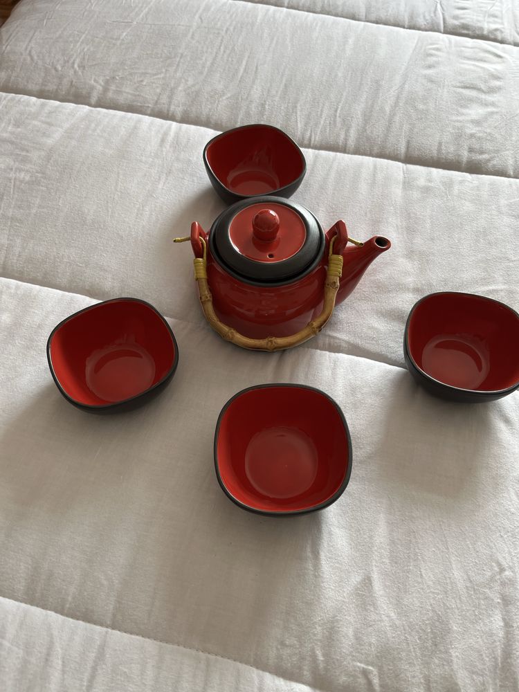 Conjunto de chá japonês