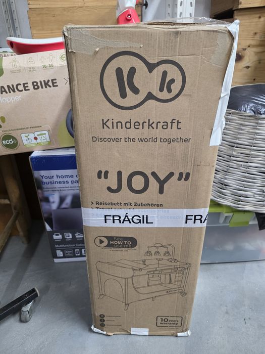 Berço de viagem Kinderkraft Joy Blue