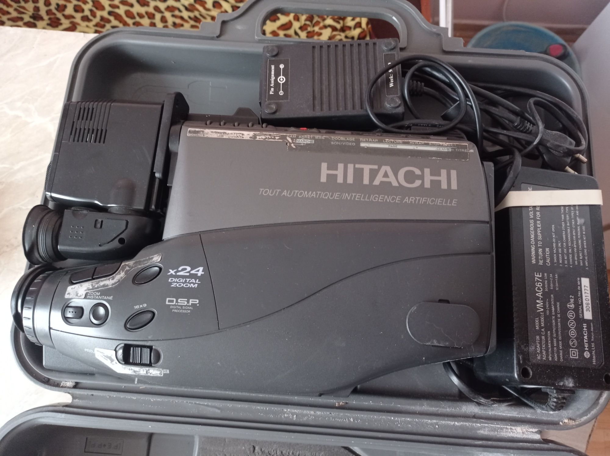 Відеокамера.  Hitachi