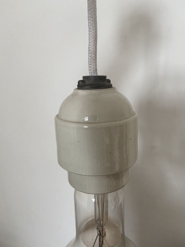 Wielka industrialna lampa/żarówka do loftu