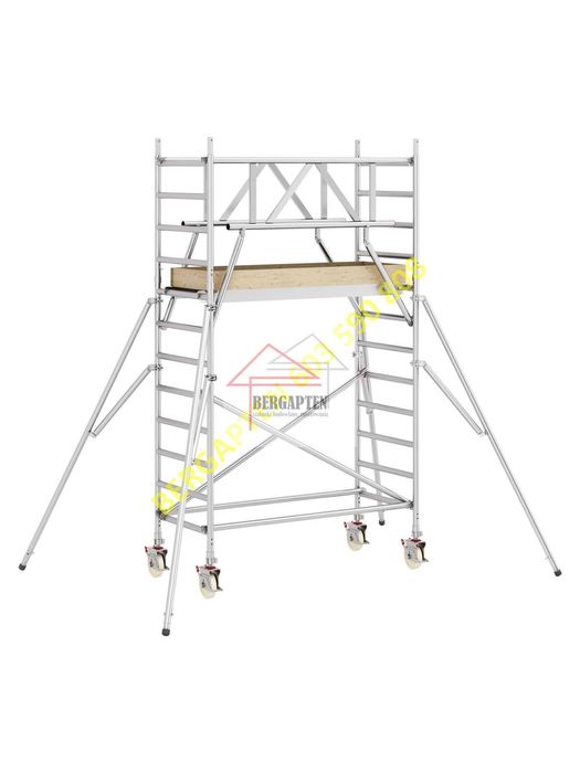 Rusztowanie Jezdne Aluminiowe AKSO COMFORT 0,90×1,90 m Zambrów Siedlce