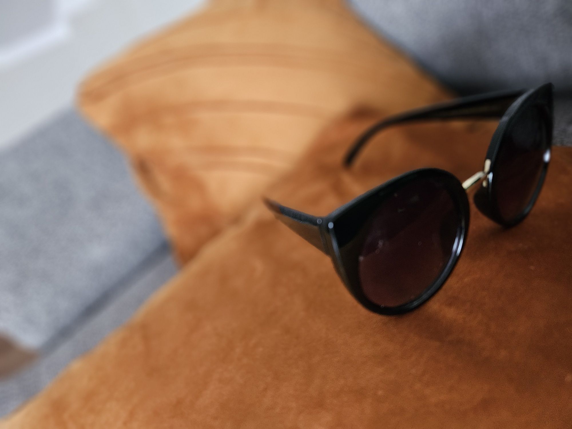 Nowe okulary przeciwsłoneczne damskie kocie