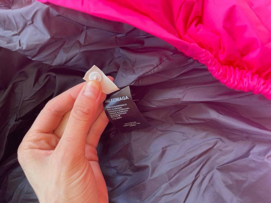 Куртка Balenciaga баленсіага рожева розмір с та  Л