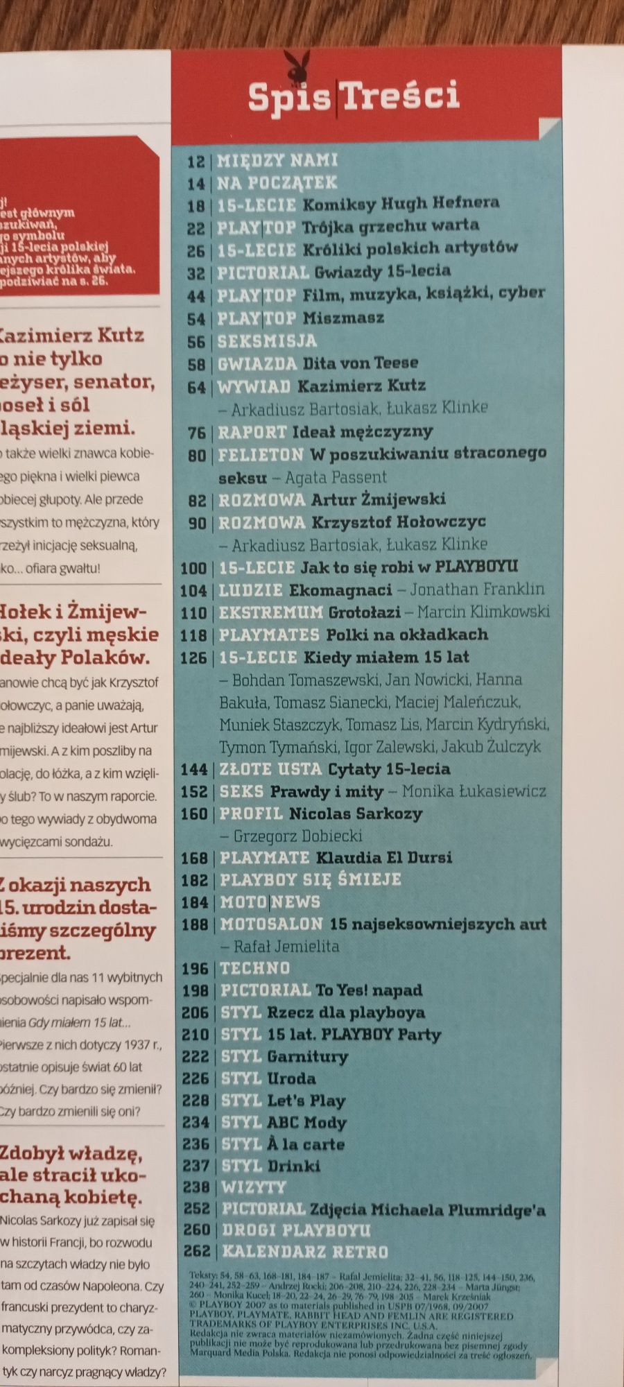 Playboy 15 lat z Klaudia El Dursi
