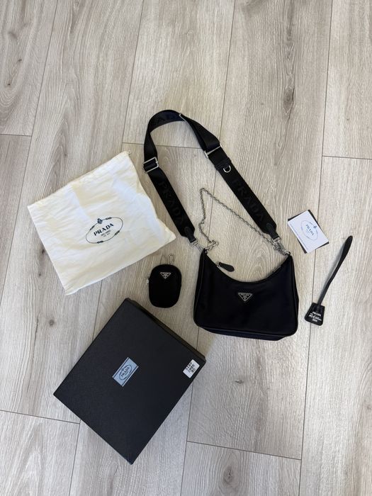 Сумка Prada Прада нейлон re-nylon сумочка y2k dollskill new rock