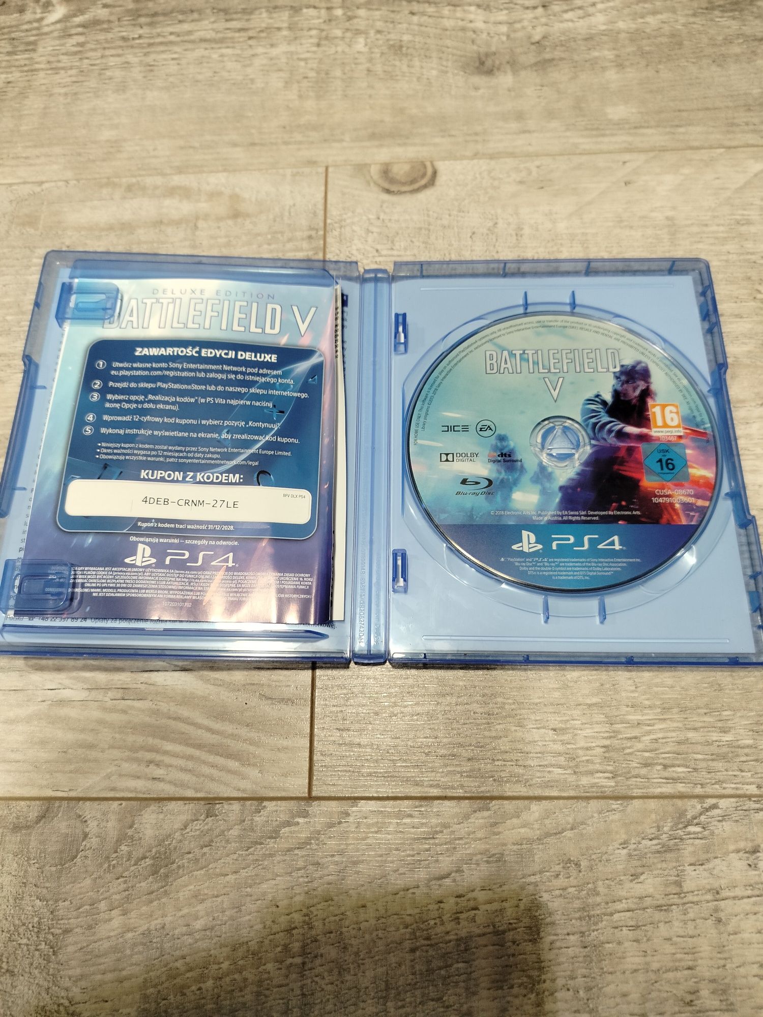 Gra Battlefield V ps4