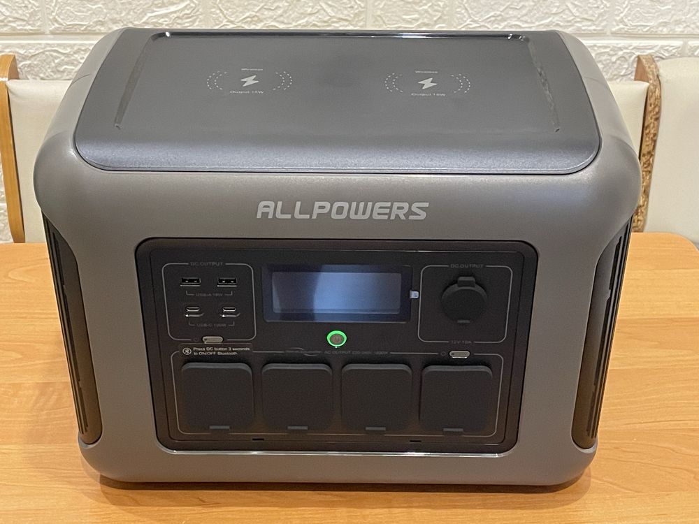 Портативная электростанция ALLPOWERS 1,8 кВт, аккумулятор LiFePO4