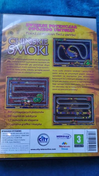 Gra PC CD-ROM Chińskie Smoki
