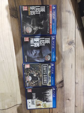 Ps4 the Last of us 2 & Part 1 daysgone dying light