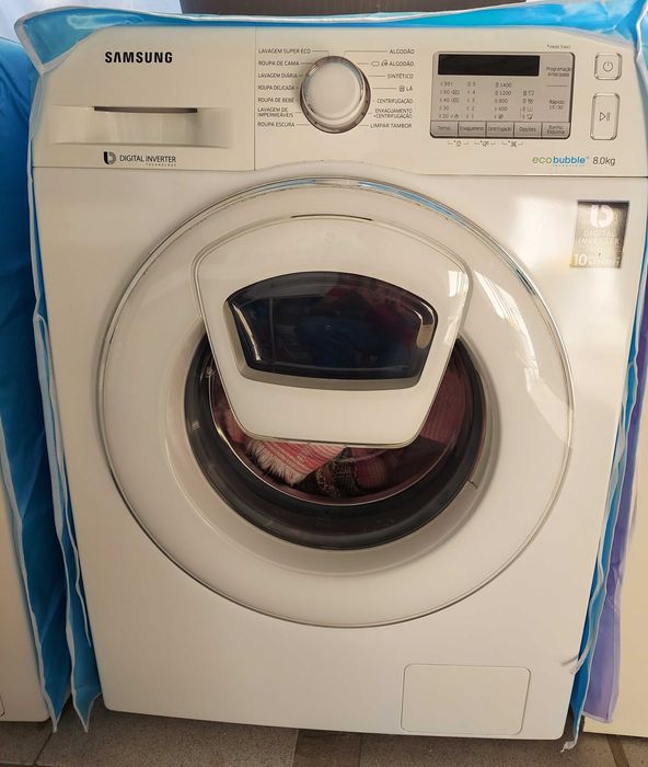 Máquina lavar roupa 8 kgs