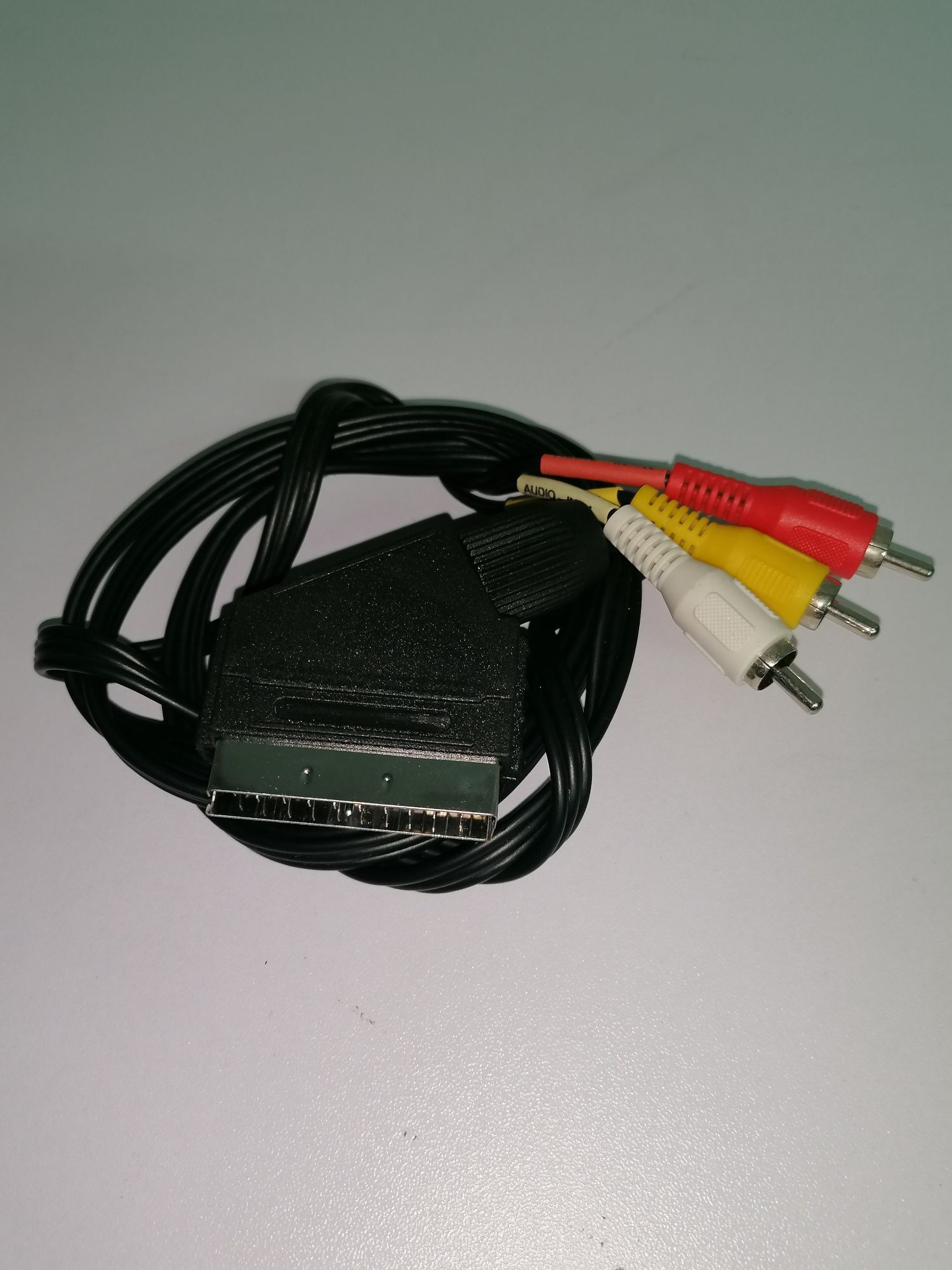 Cabo Vídeo SCART/3RCA da MITSAI de 1,5m