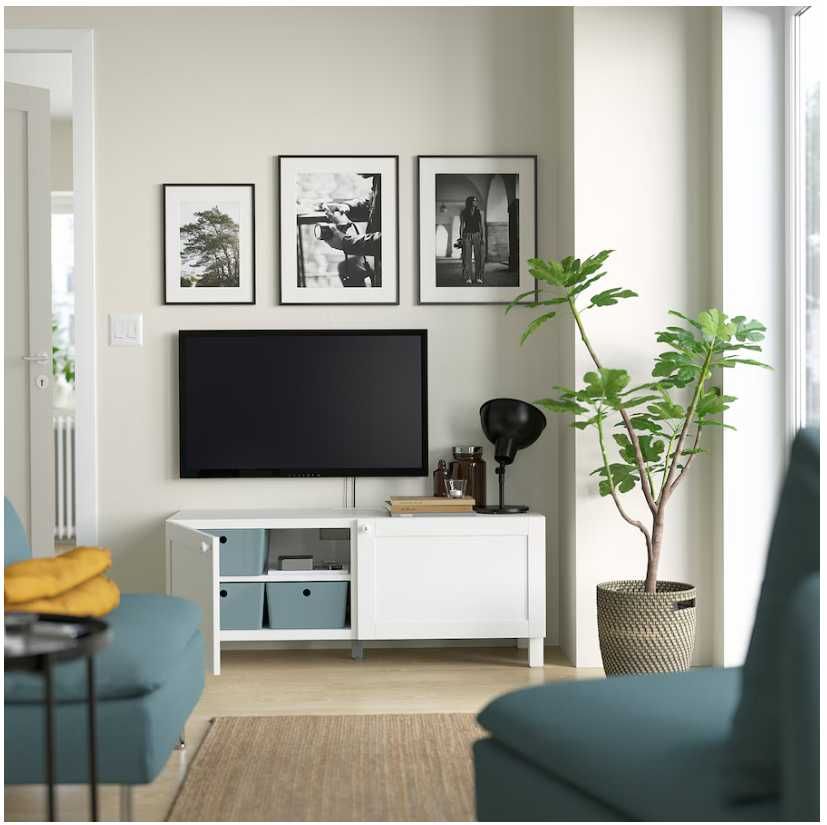 Szafka RTV IKEA BESTA 120 biała NOWA wysyłam