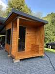 Sauna ogrodowa fińska