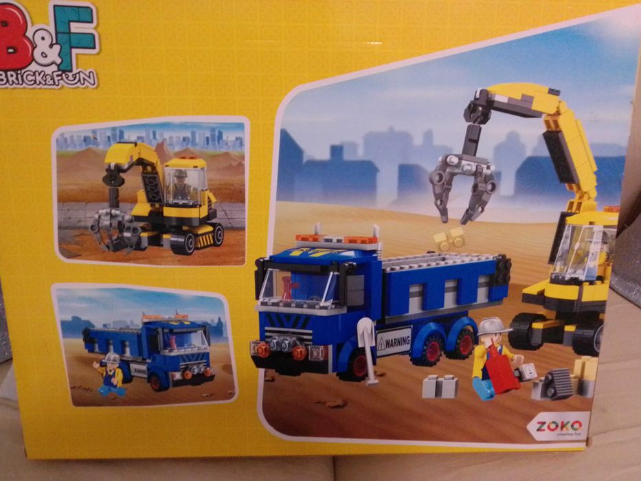 Lego Brick & Fun novo 498 peças