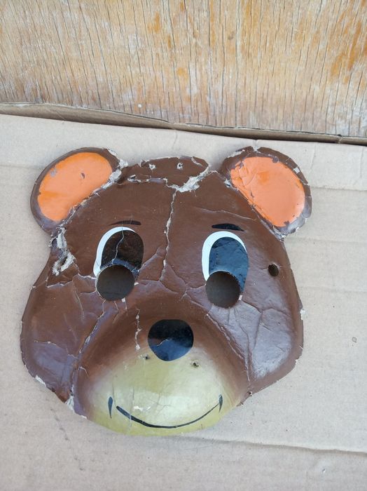 Детская новогодняя маска ссср