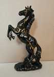 Piękna figurka konia z żywicy. Duża 30cm