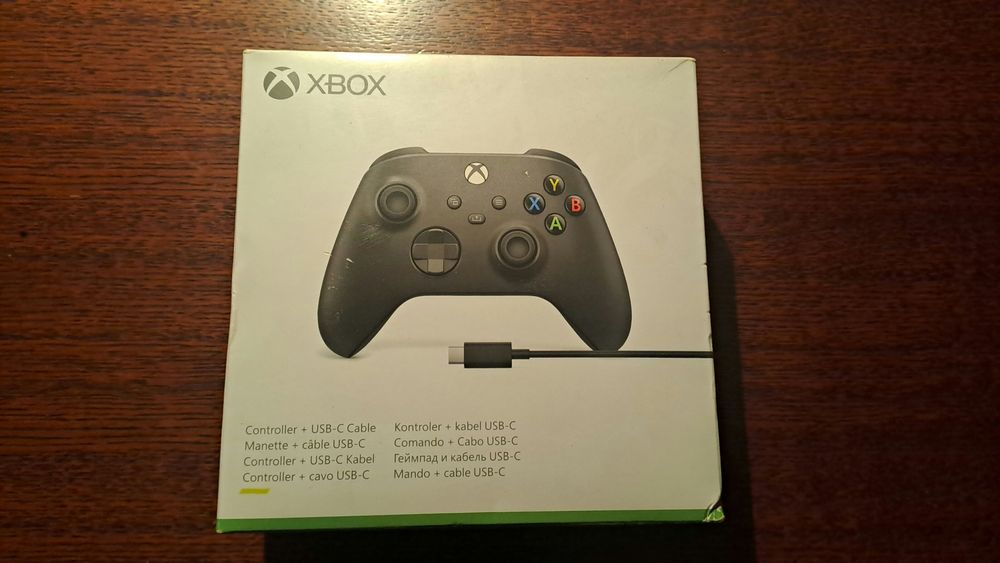 Bezprzewodowy kontroler Pad Xbox + kabel USB-C – nowy, oryginalny