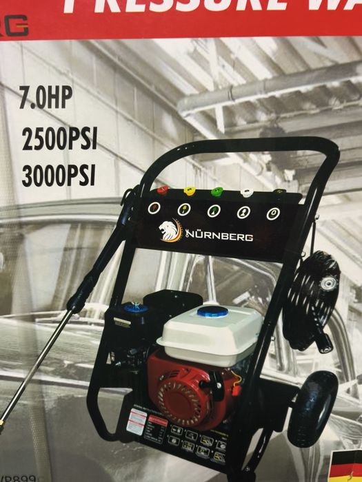 Máquina de lavar a pressão a gasolina 180bar NÜRNBERG