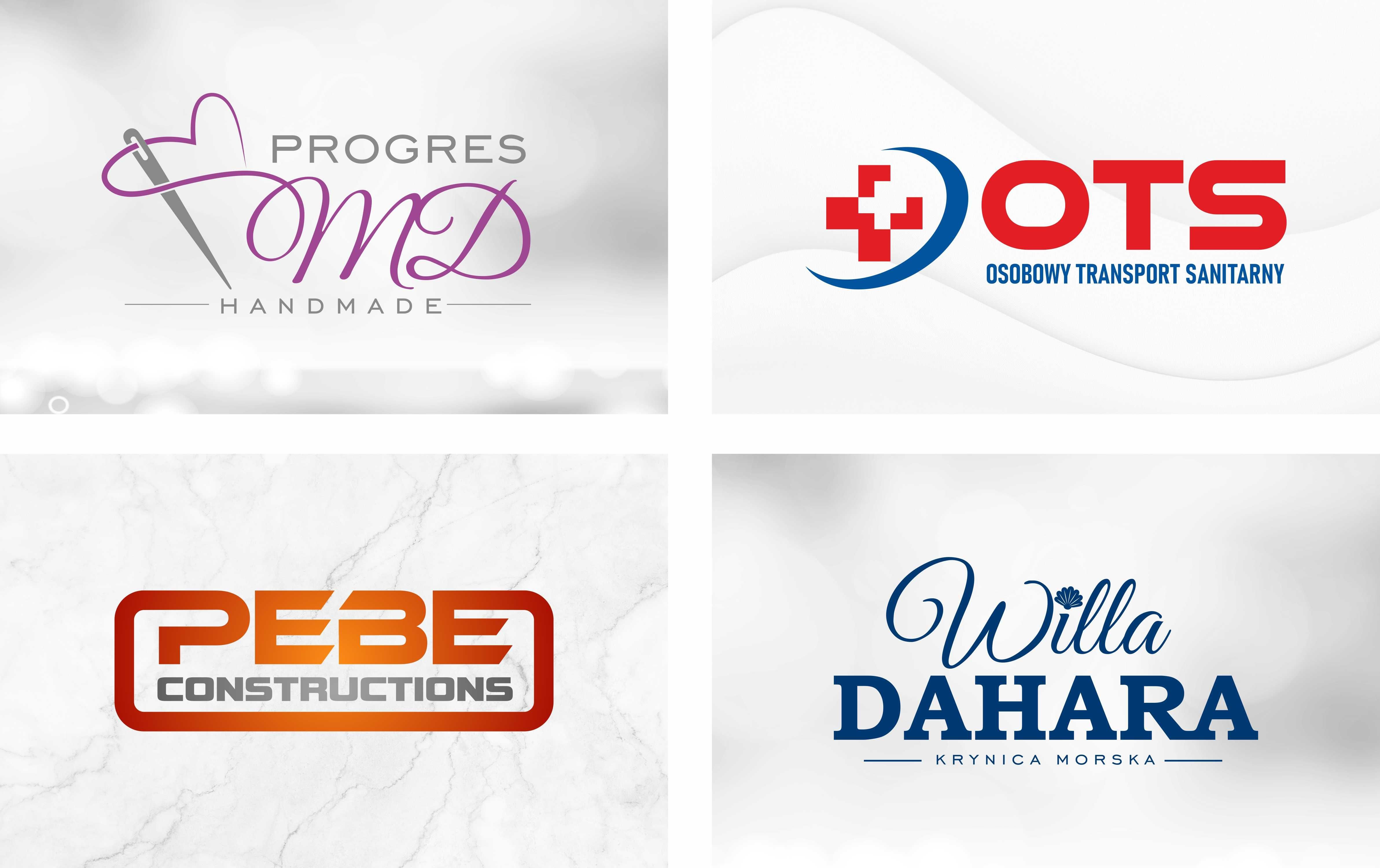 Projekt logo / logo firmy / projekty graficzne / projektowanie