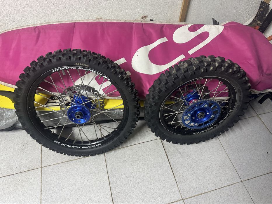 Rodas pequenas Yz 85 -frt-17 tras-14
