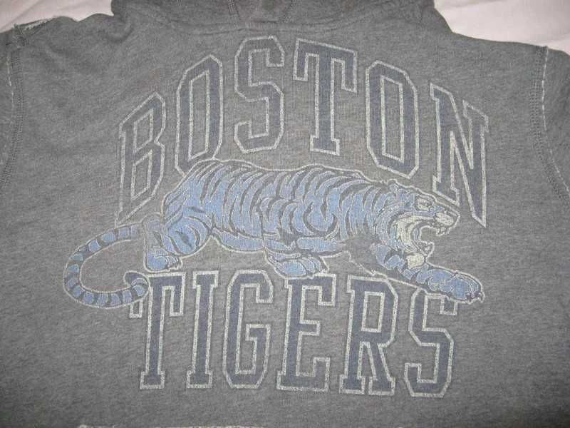 bluza długi rękaw hoodie kaptur kieszeń Boston Tigers Hilfiger Denim S