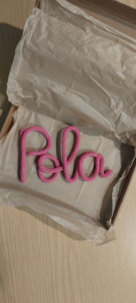 Napis/dekoracja/imię