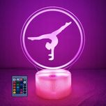 Lampka nocna HPBN8 3D artystyczna gimnastyka a19 OPIS!!