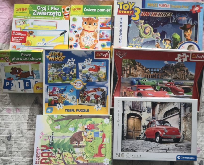 Gry edukacyjne Puzzle Zabawy edukacyjne