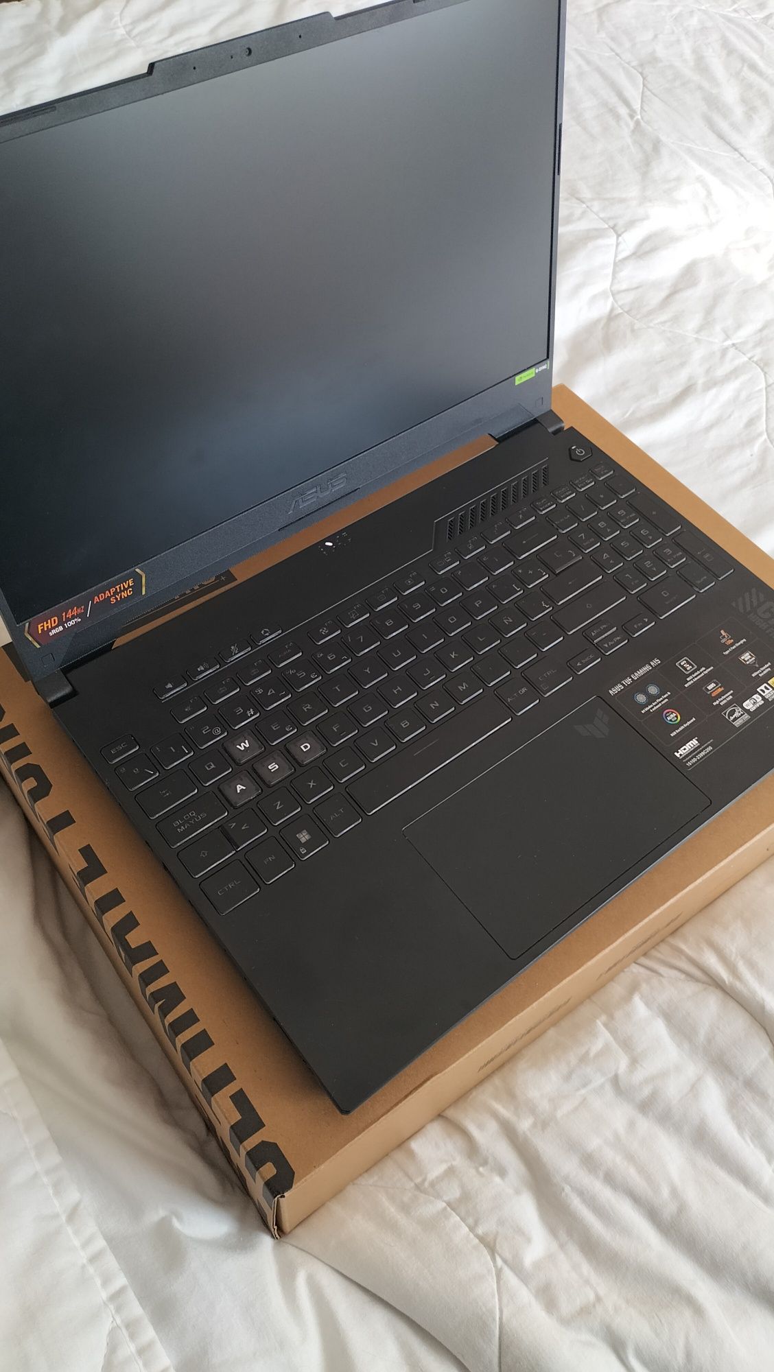 Portátil Gaming ASUS TUF-A15 (embalagem de origem, novo com garantia)