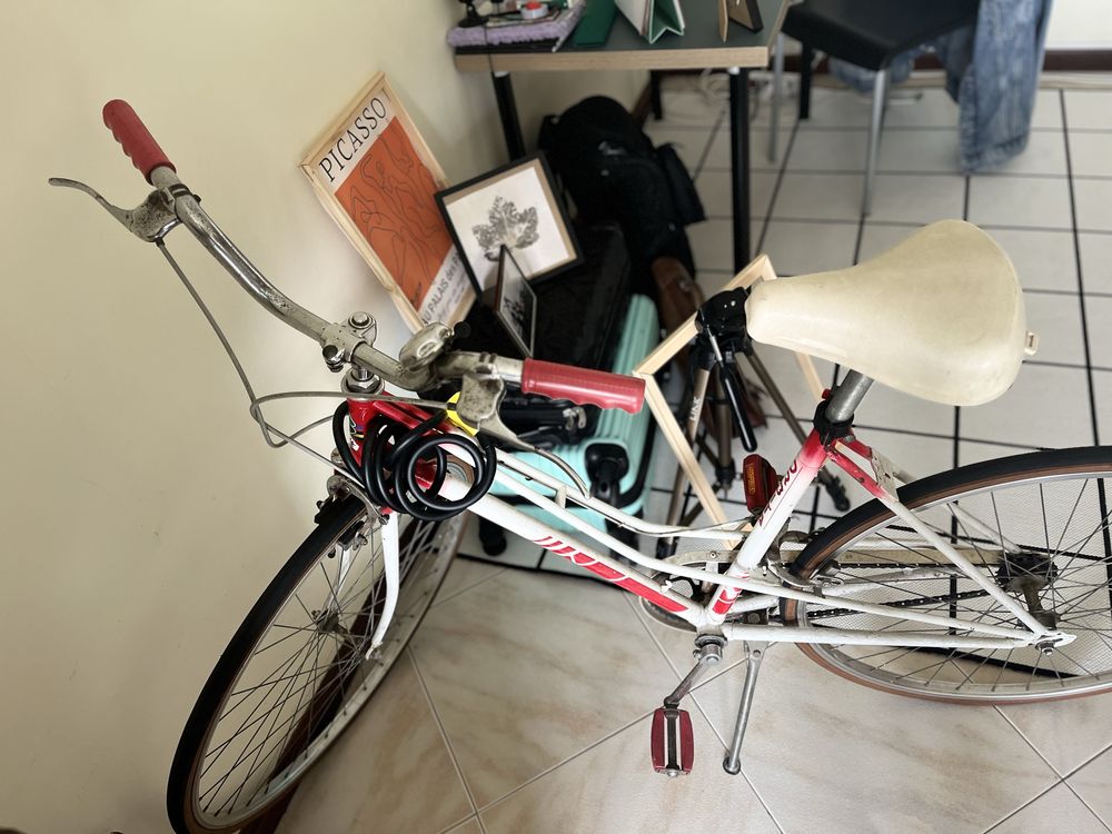 Bicicleta retrô feminina