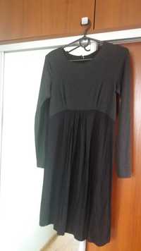 Sukienka ciążowa czarna uniwersalna klasyczna C&A roz. 36/38 S
