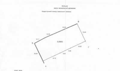 Земельный участок под строительство жилого дома в Клубничном переулке