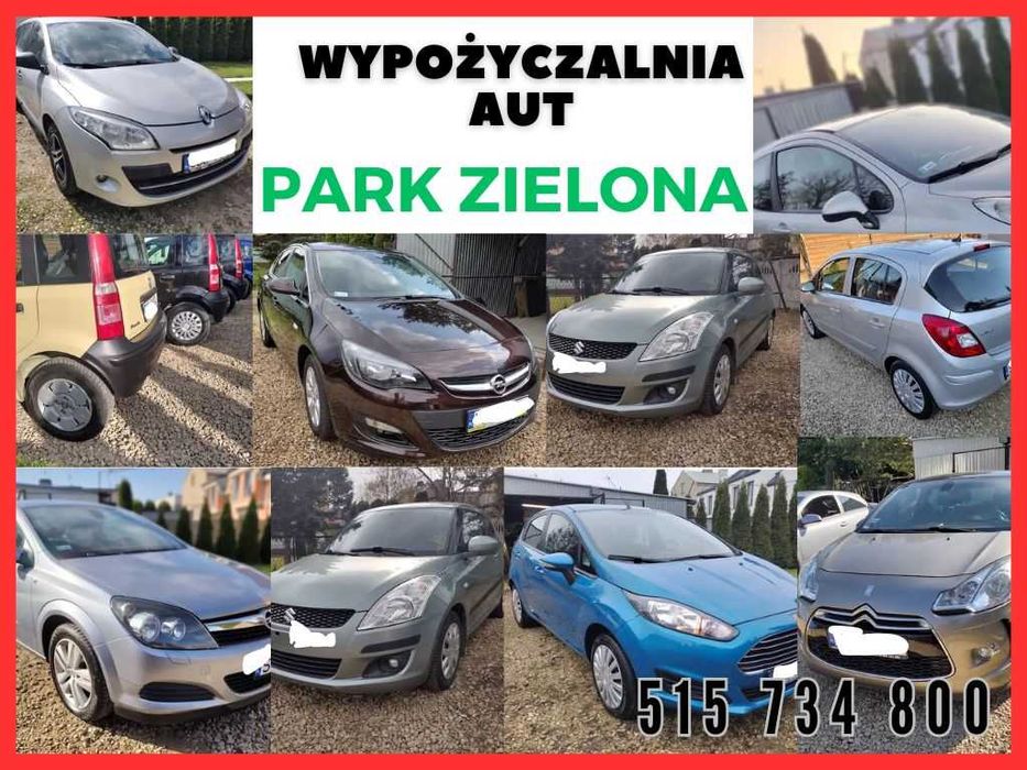 Wynajem samochodów Dąbrowa Górnicza Wypożyczalnia aut DG PARK ZIELONA