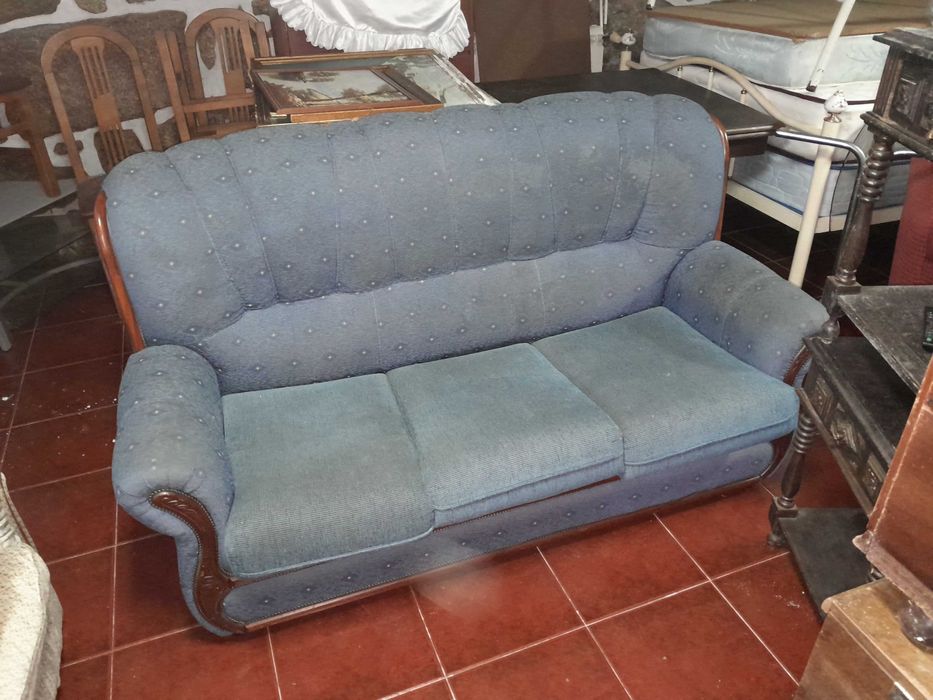 2 sofas para venda o grande e sofa cama