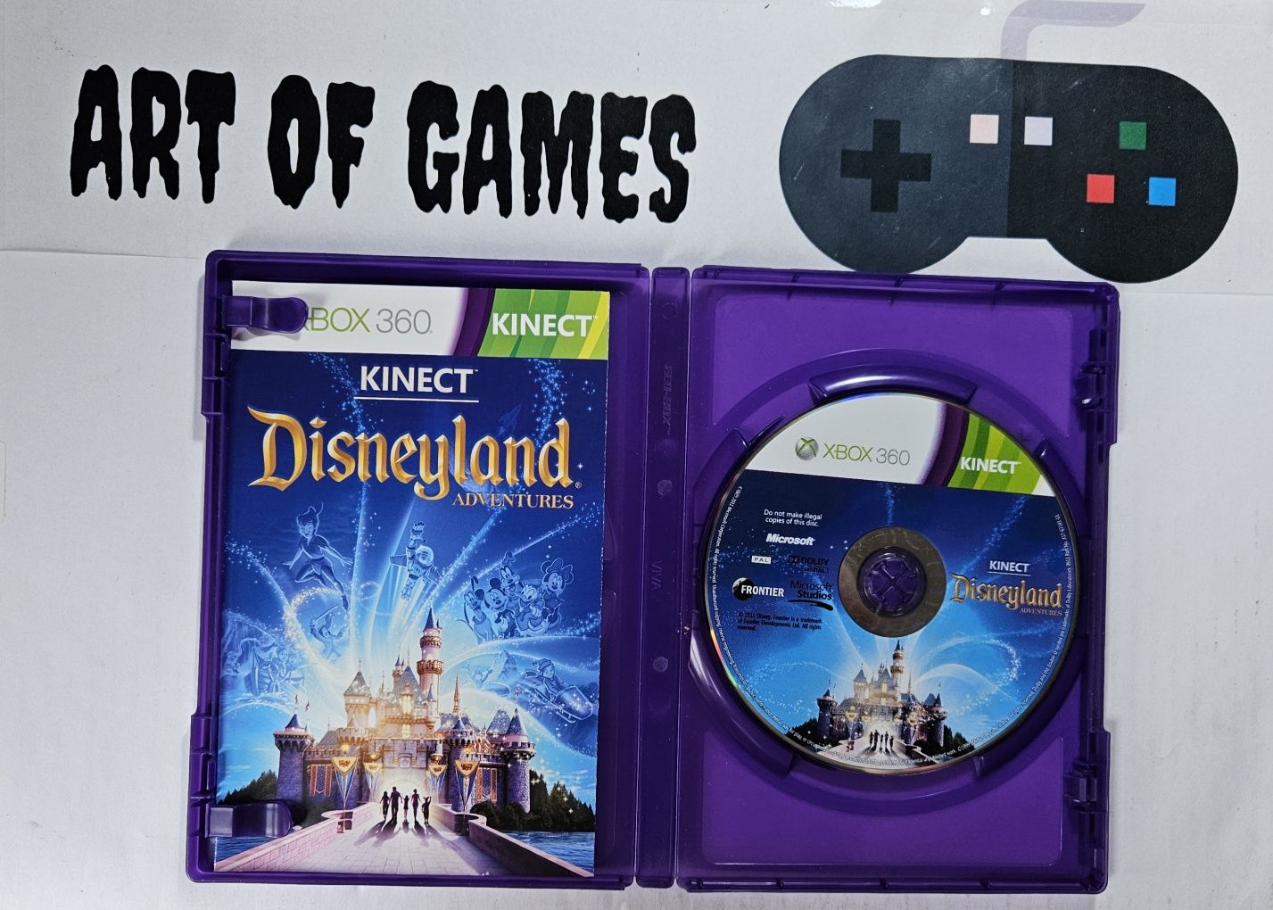 Gra Kinect Disneyland Adventures PL Xbox 360 Dla dzieci Ruchowa