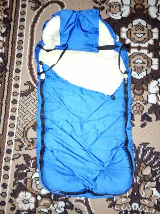 Теплий зимовий конверт в коляску, санки.