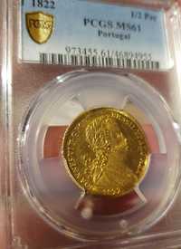Moeda ouro D. João VI 3.200 Réis ( Soberba)